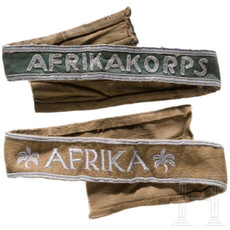 The cuff titles "Afrika" and "Afrikakorps" - фото 1