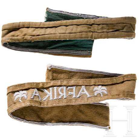 The cuff titles "Afrika" and "Afrikakorps" - фото 2
