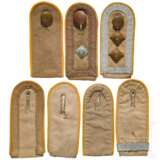 Seven single shoulder boards of the tropical clothing of the flying or parachute troops - photo 1