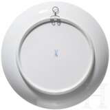 A Meissen regimental plate "Artillery Regiment 4" - photo 2