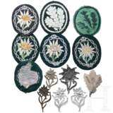 A Gebirgsjäger, Jägertruppe and SA/HJ insignia collection - photo 2