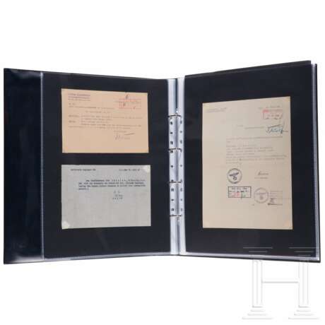 Oberleutnant Otto Schulze, bearer of the Knight's Cross – documents, photos and a dagger - Foto 8