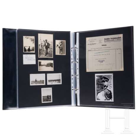 Oberleutnant Otto Schulze, bearer of the Knight's Cross – documents, photos and a dagger - Foto 11