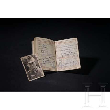 Siegfried Grabert, bearer of the Oak Leaves – his military service book for Lehr-Regiment z.b.V. 800 "Brandenburg" - photo 3 Siegfried Grabert, bearer of the Oak Leaves – his military service book for Lehr-Regiment z.b.V. 800 "Brandenburg" - photo 3