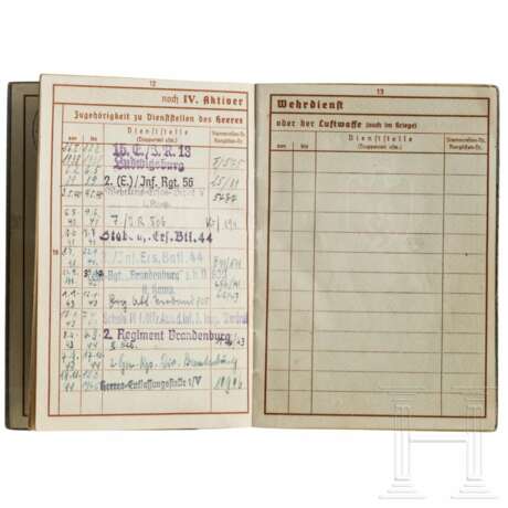 Eugen Fohrer - a document grouping of the officer serving with Lehr-Rgt. "Brandenburg" z.b.V. 800 (anti-partisan combat) - photo 3