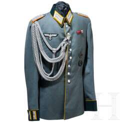 A parade tunic for a Cavalry Major