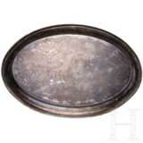 1st/5th (Prussian) Cavalry Regiment - a small silver presentation tray of the NCO's and EM to the squadron leader on occasion of the farewell from Belgard in October 1934 - photo 3