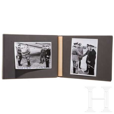 A group of photo albums of an Oberleutnant serving in Armee-Nachrichten-Regiment 521 - photo 7