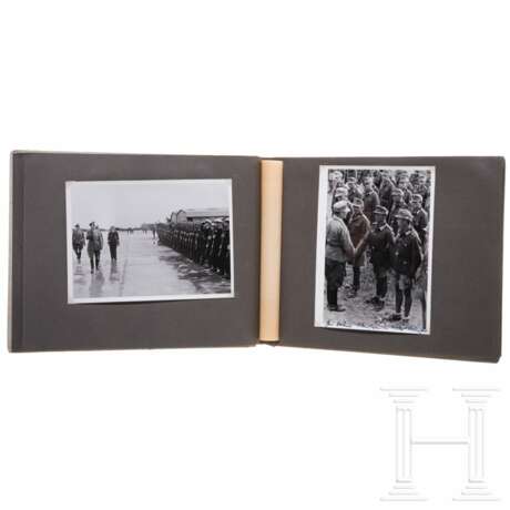 A group of photo albums of an Oberleutnant serving in Armee-Nachrichten-Regiment 521 - photo 8