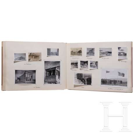 A group of photo albums of an Oberleutnant serving in Armee-Nachrichten-Regiment 521 - photo 13