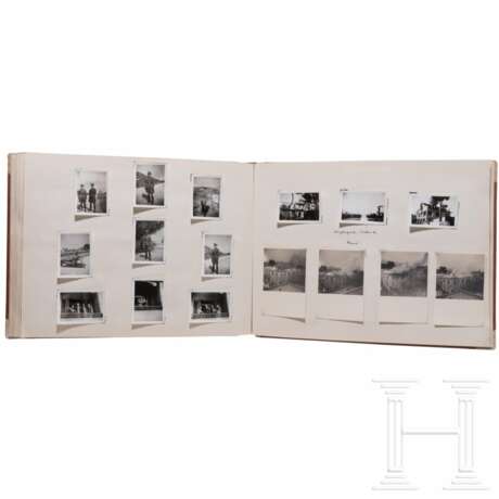 A group of photo albums of an Oberleutnant serving in Armee-Nachrichten-Regiment 521 - photo 16