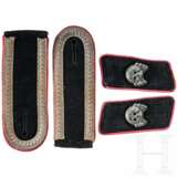 Rank insignia for the black uniform of a NCO in the armored forces - photo 1