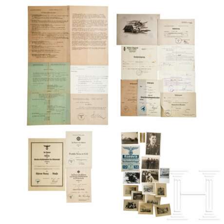 Norbert Kujacinski - document grouping of the Knight's Cross Winner serving with Panzer-Regiment 23 - фото 1 Norbert Kujacinski - document grouping of the Knight's Cross Winner serving with Panzer-Regiment 23 - фото 1