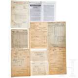 Diamond Winner Generalleutnant Dr. Karl Mauss – a letter of congratulations from the city of Lübeck and other documents - photo 3