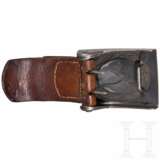 A Luftwaffe steel helmet M 42 and a belt - photo 5