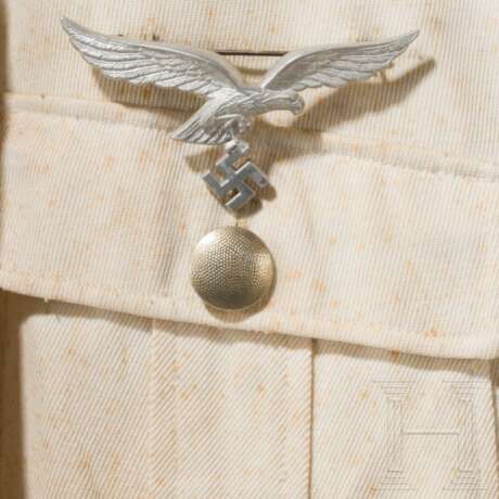 A white summer tunic for an Oberstleutnant of the Luftwaffe flying troops - photo 5