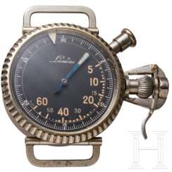 A "Cronografo A Ritorno" of the Italian Air Force made by the Swiss manufacturer Leonidas