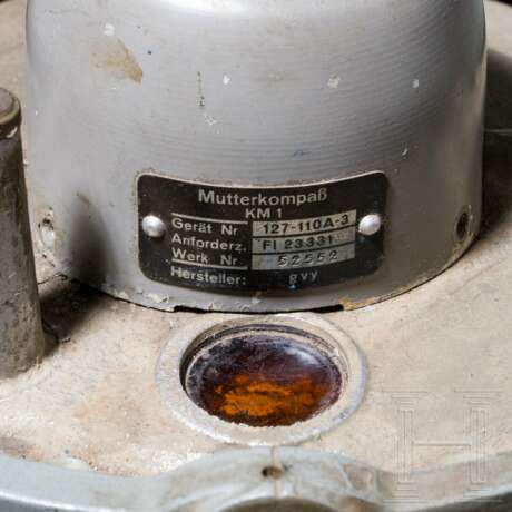 A Luftwaffe compass "Mutterkompass" KM1 - Foto 3