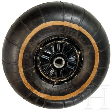 A tail wheel of an airplane - photo 2 A tail wheel of an airplane - photo 2