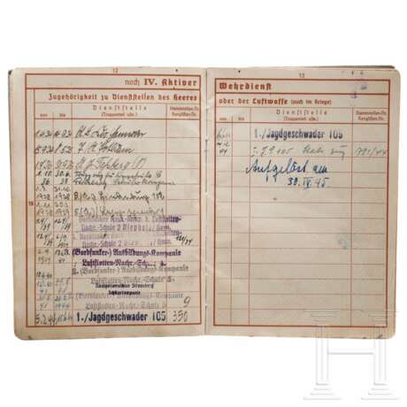 Grouping of an Oberfeldwebel serving with KG 53 "Legion Condor", 69 missions - Foto 7