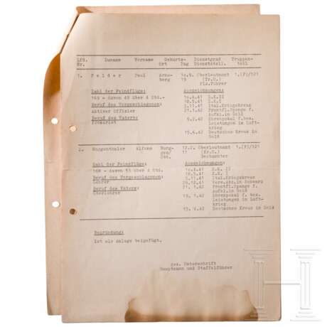 Field Marshal Hugo Sperrle - his handwritten envelopes and photos - Foto 2