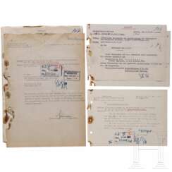 An application for the award of the live saving medal to an anti-aircraft gunner