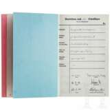 Günter Hannak - Soldbuch and aviation assessment of the Knight's Cross Winner - Foto 4