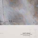 Adolf Galland - a signed art print by the Russian artist Sergej Danilin, 1995 - photo 3
