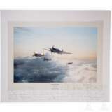 Art print "Flight of the Eagles" by Robert Taylor with numerous signatures - photo 1