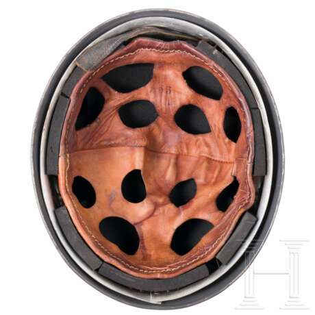 Three replica steel helmets M 38 for paratroopers - photo 6 Three replica steel helmets M 38 for paratroopers - photo 6