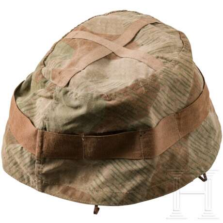 Three replica steel helmets M 38 for paratroopers - photo 9 Three replica steel helmets M 38 for paratroopers - photo 9