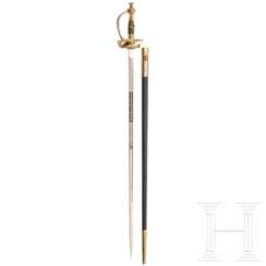 A replica of the sword for air force generals, 1st model