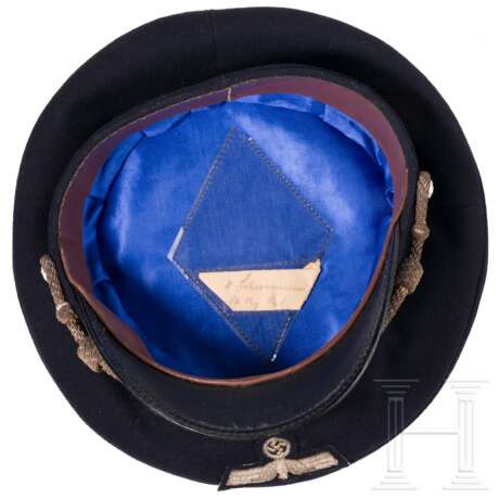 A visor cap and a dress belt for officials of the Kriegsmarine - photo 4