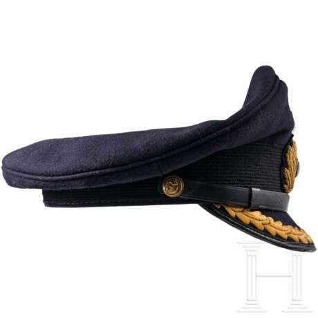 Knight's Cross bearer Corvette Captain Jost Metzler - his traditional cap, post-war - photo 3