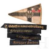 Knight's Cross bearer Corvette Captain Jost Metzler - his traditional cap, post-war - photo 6