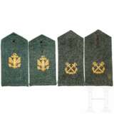 Two pairs of shoulder boards of the field grey navy clothing for EM - photo 1