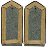 A pair of shoulder boards for a chief petty officer of the "Pioniere der Küstenartillerie" for field gray navy clothing - photo 1