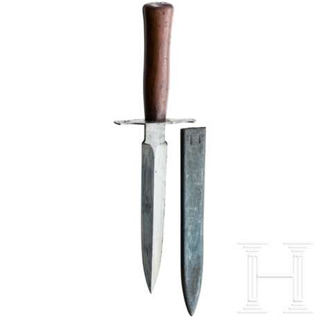 A french combat knife Mle 1916, manufactured for the German Kriegsmarine - photo 1