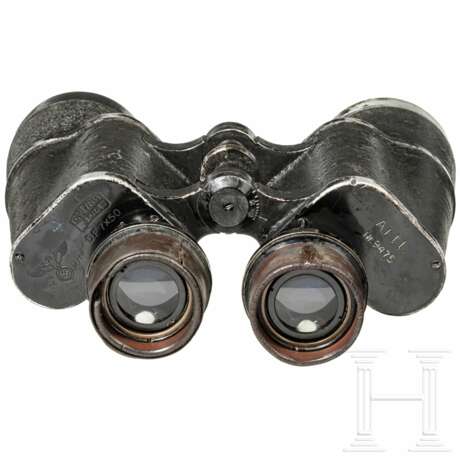 Binoculars DF 7x50 with eye pieces for gas mask, C. Zeiss, Jena, Kriegsmarine , Artillery, 1940 - photo 4