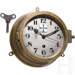 A ship wall clock of the German Kriegsmarine