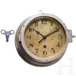 A ship wall clock of the German Kriegsmarine