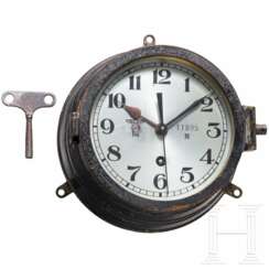 A ship wall clock of the German Kriegsmarine
