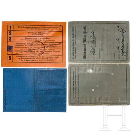 Documents belonging to a petty officer, including those from the Graf Spee - фото 3