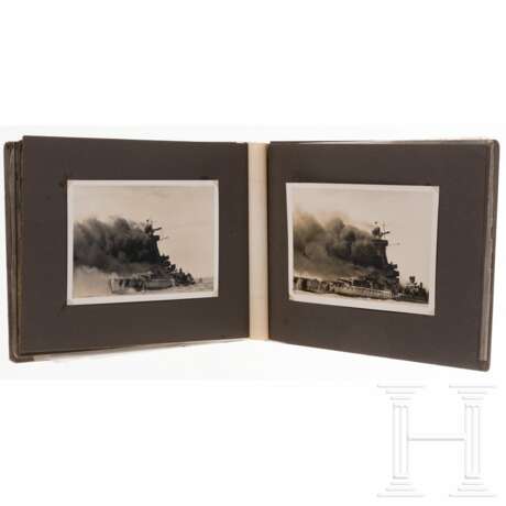 A photo album of a sailor aboard the battle ship "Graf Spee" (Montevideo) - Foto 3