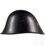 A Dutch M 34 steel helmet used by the police - фото 2