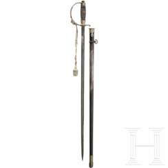 A Police Leader's sword with portepee, manufacturer Höller