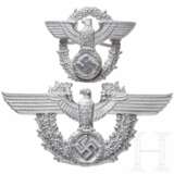 Two Police eagles for the ammunition pouch and the visor cap, mint - photo 1