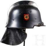 A helmet M 34 of the fire department/fire police with double decal - photo 2
