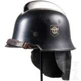 A helmet M 34 of the fire department/fire police with double decal - photo 5