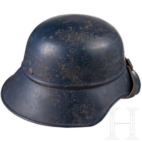 A Fire Protection Police double decal helmet M38 and a Reichsluftschutzbund helmet - photo 6 A Fire Protection Police double decal helmet M38 and a Reichsluftschutzbund helmet - photo 6